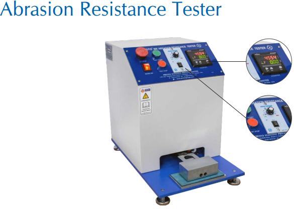 Ink Abrasion Resistance Tester